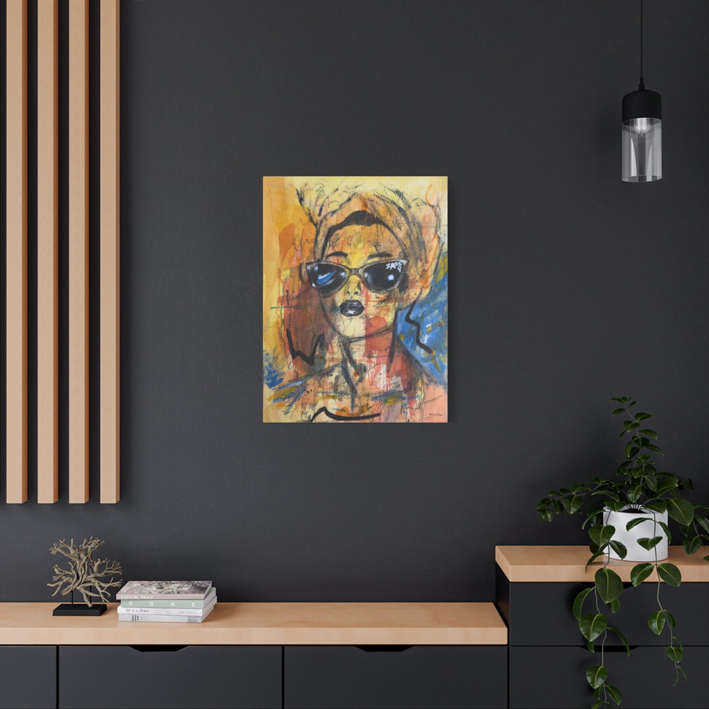 "Sassy" - Giclée Print Canvas