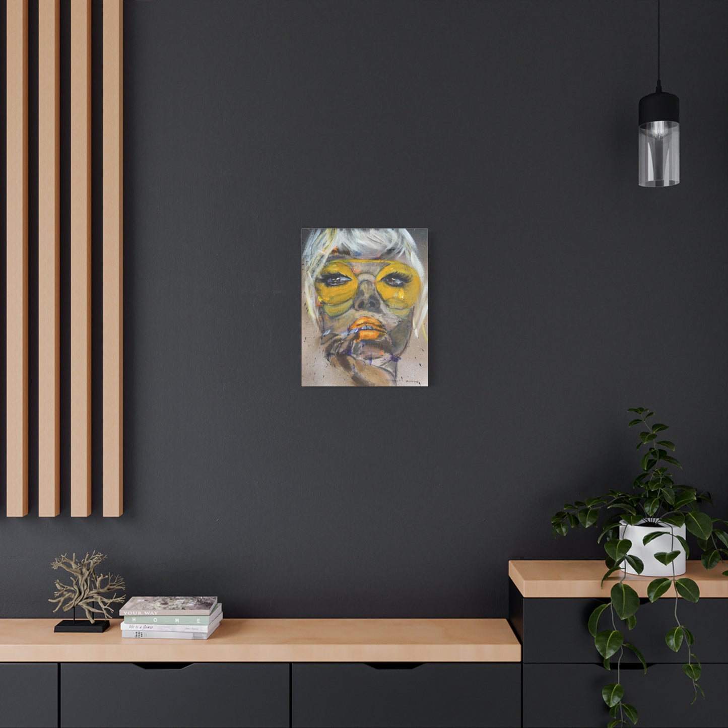 "Summer Sunglasses" - Giclée Print Canvas