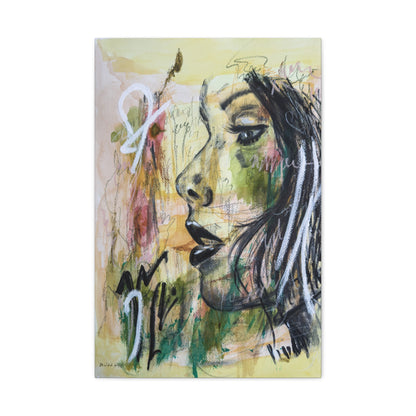 "Whisper in Amber" - Giclée Print Canvas