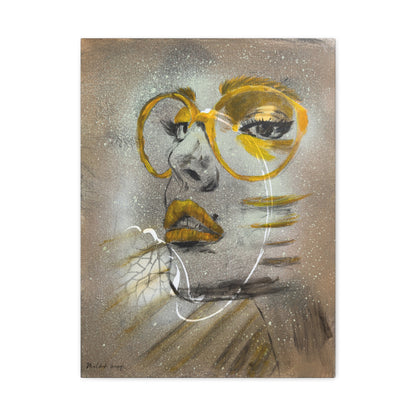 "Brimming in Citrine" - Giclée Print Canvas