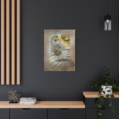 "Brimming in Citrine" - Giclée Print Canvas