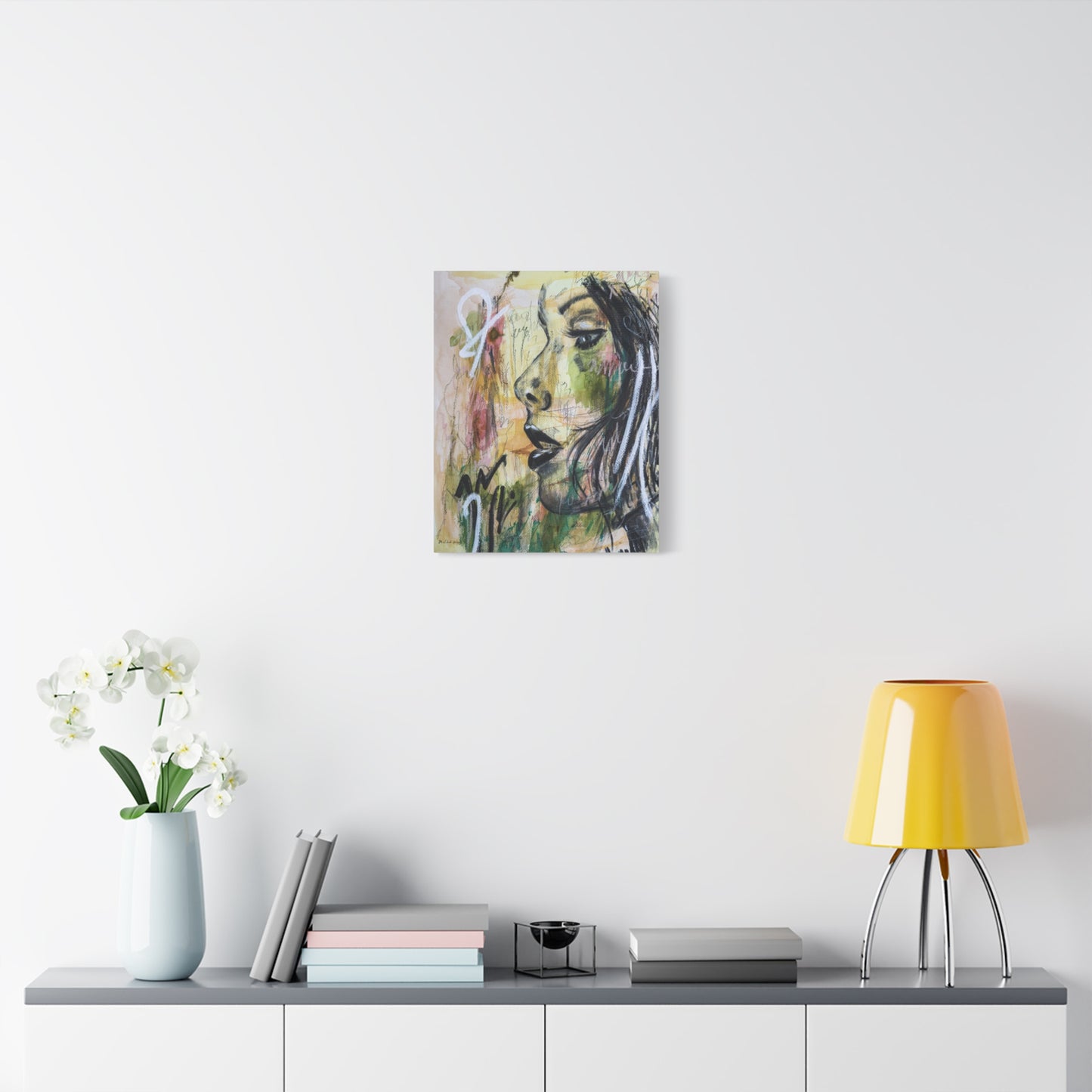 "Whisper in Amber" - Giclée Print Canvas