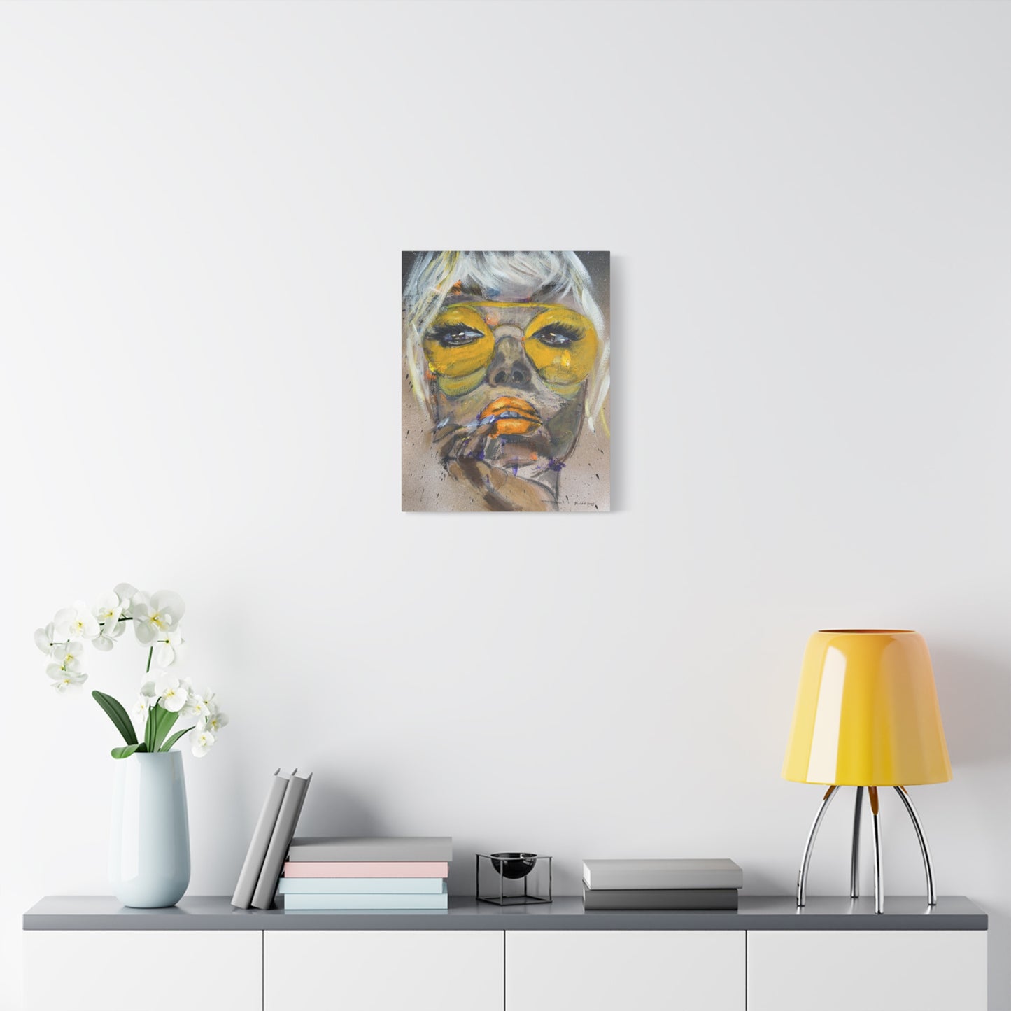 "Summer Sunglasses" - Giclée Print Canvas