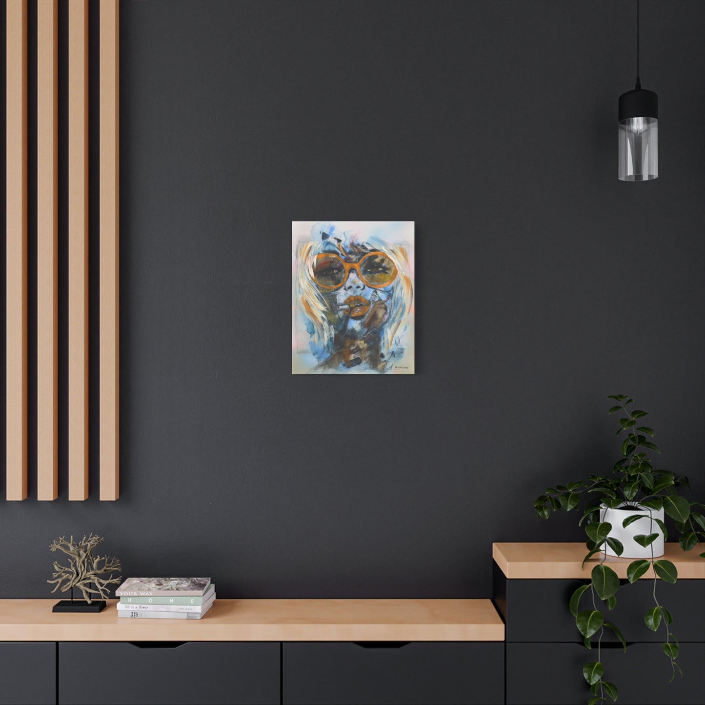 "Hypnotizing You" - Giclée Print Canvas