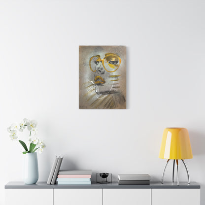 "Brimming in Citrine" - Giclée Print Canvas